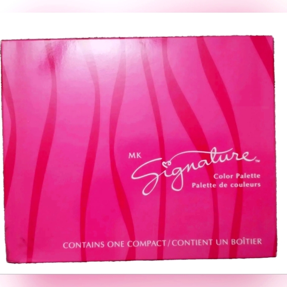 Mary Kay Signature Silver Refillable Color Palette Mirror Makeup Case Organizer - Picture 5 of 5